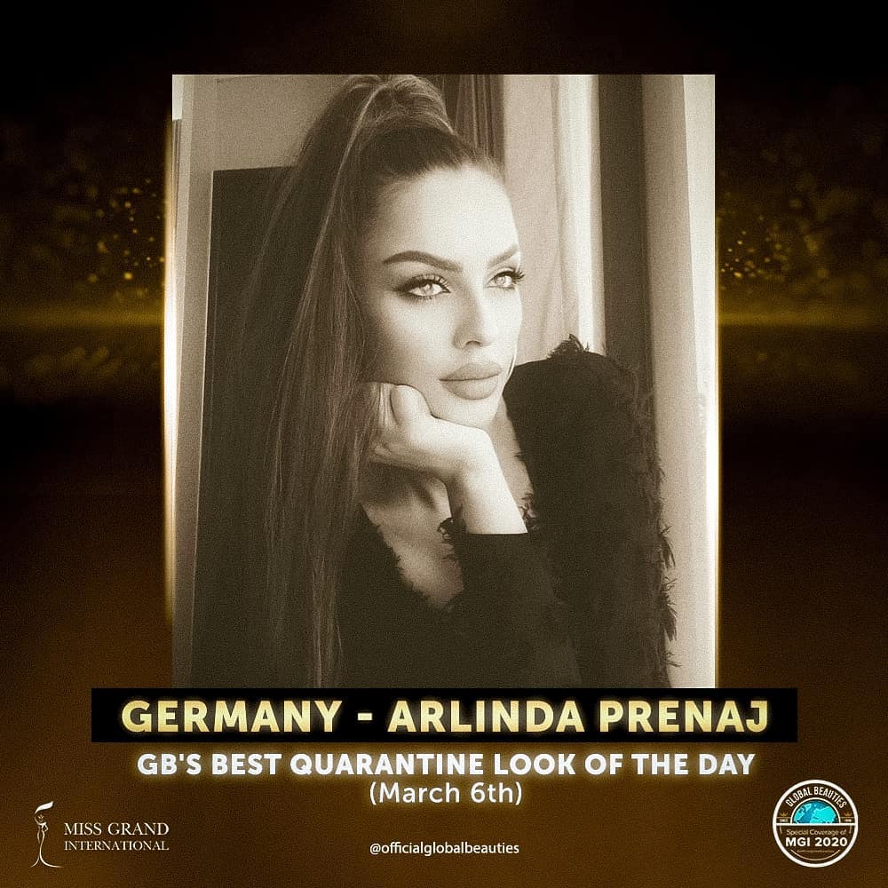 Arlinda Prenaj Miss Grand Germany bester Look laut Global Beauties